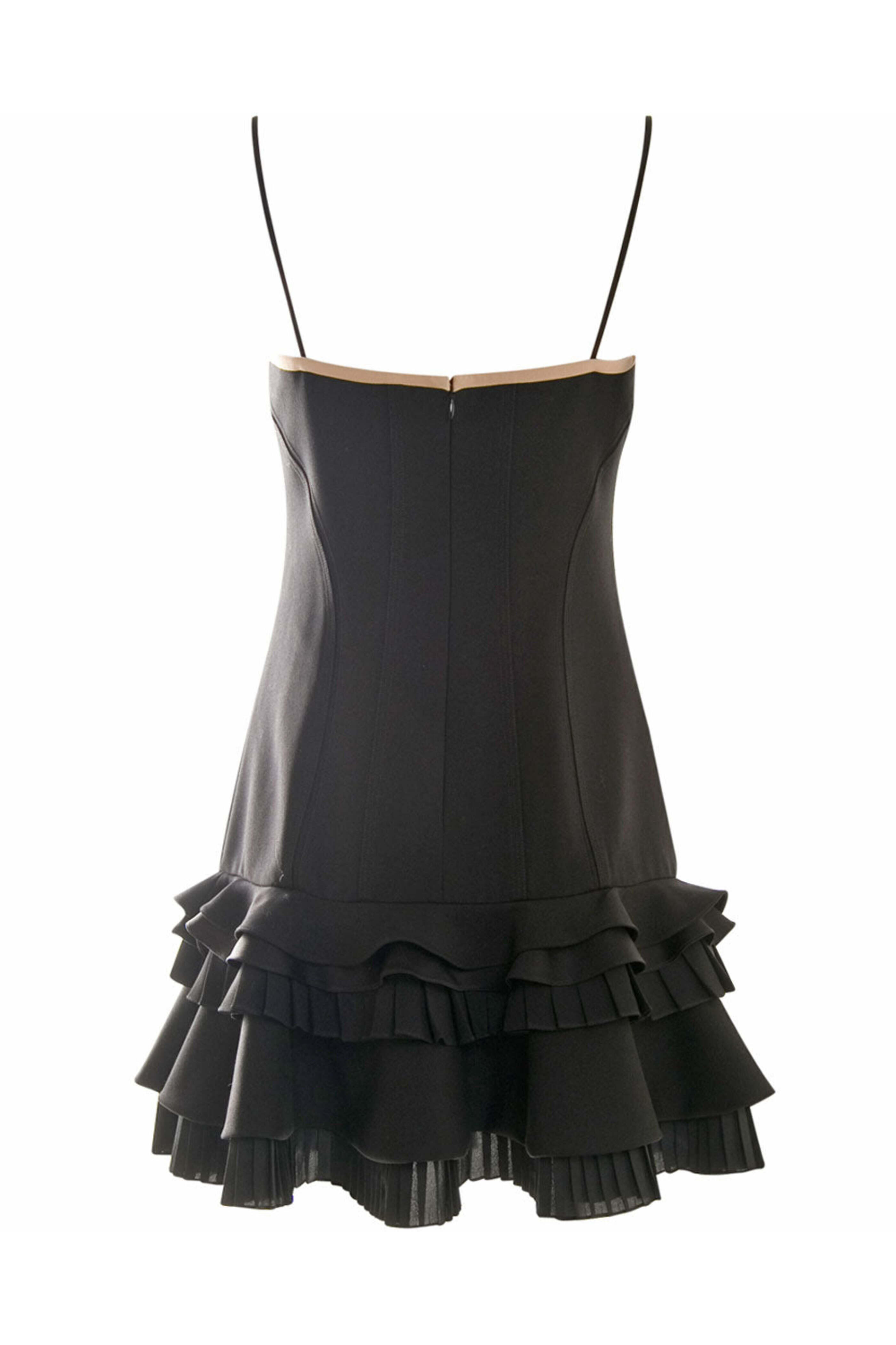 Ports 1961 - Black Bustier Mini Dress