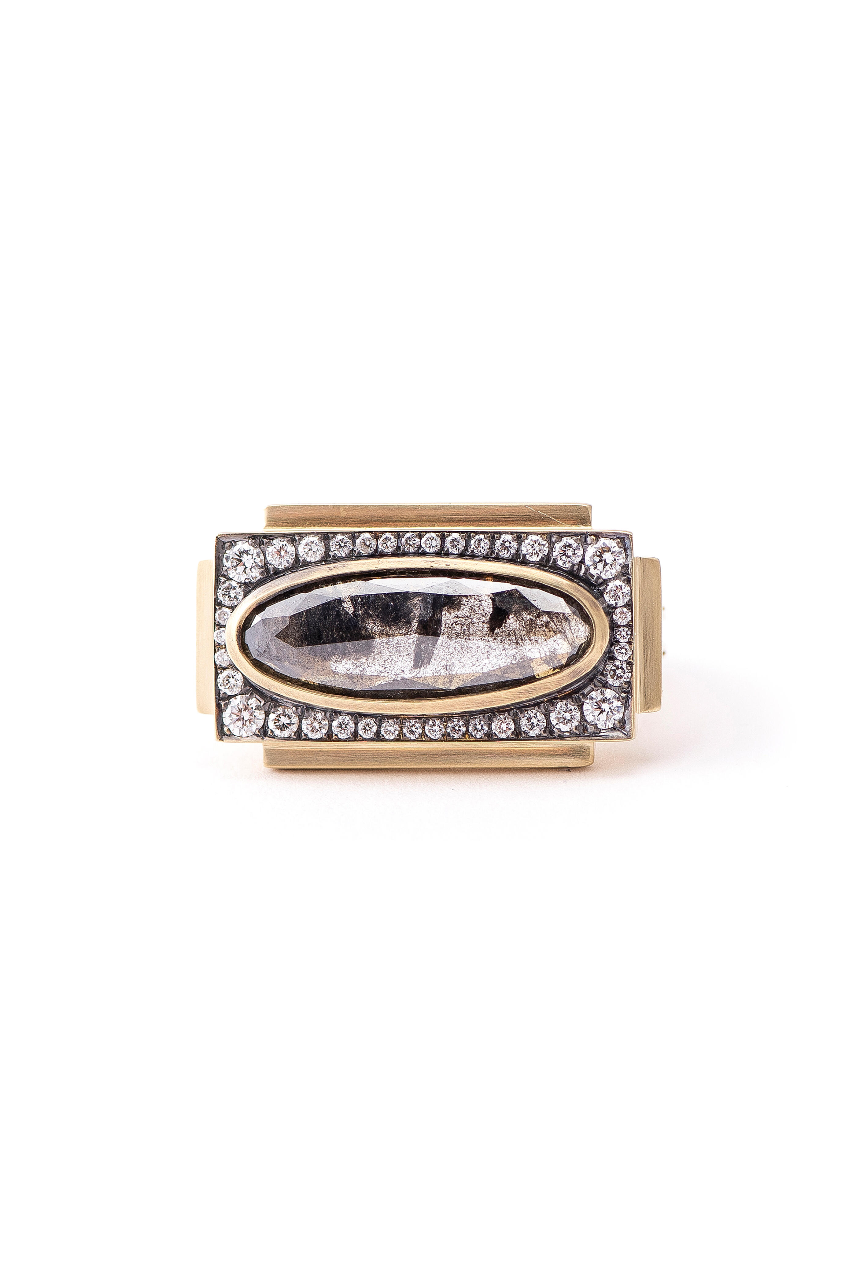Sylva & Cie - 18K Yellow Gold Renee Collection Diamond Ring
