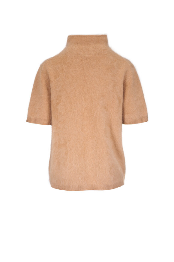 Lisa Yang - Madelene Boucle Sand Cashmere Sweater