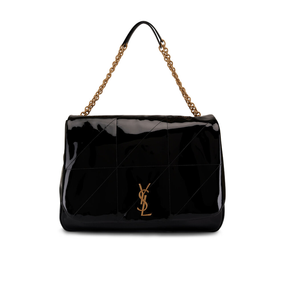 YSL Black Jamie Medium Flap Bag – The Closet