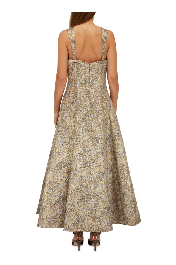 Sachin + Babi - Gilded Floral Audrey Gown 