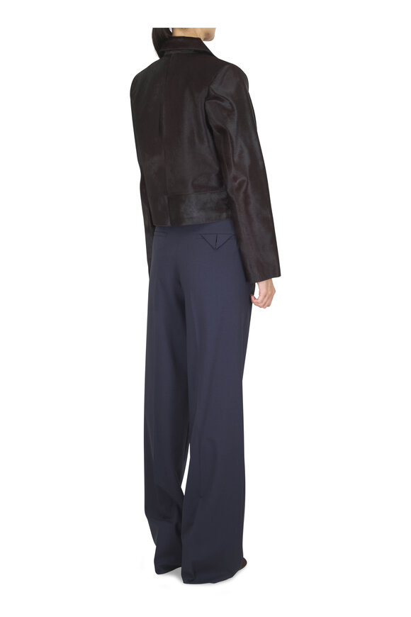 Dorothee Schumacher Light Layer Midnight Stretch Wool Pant - view 4