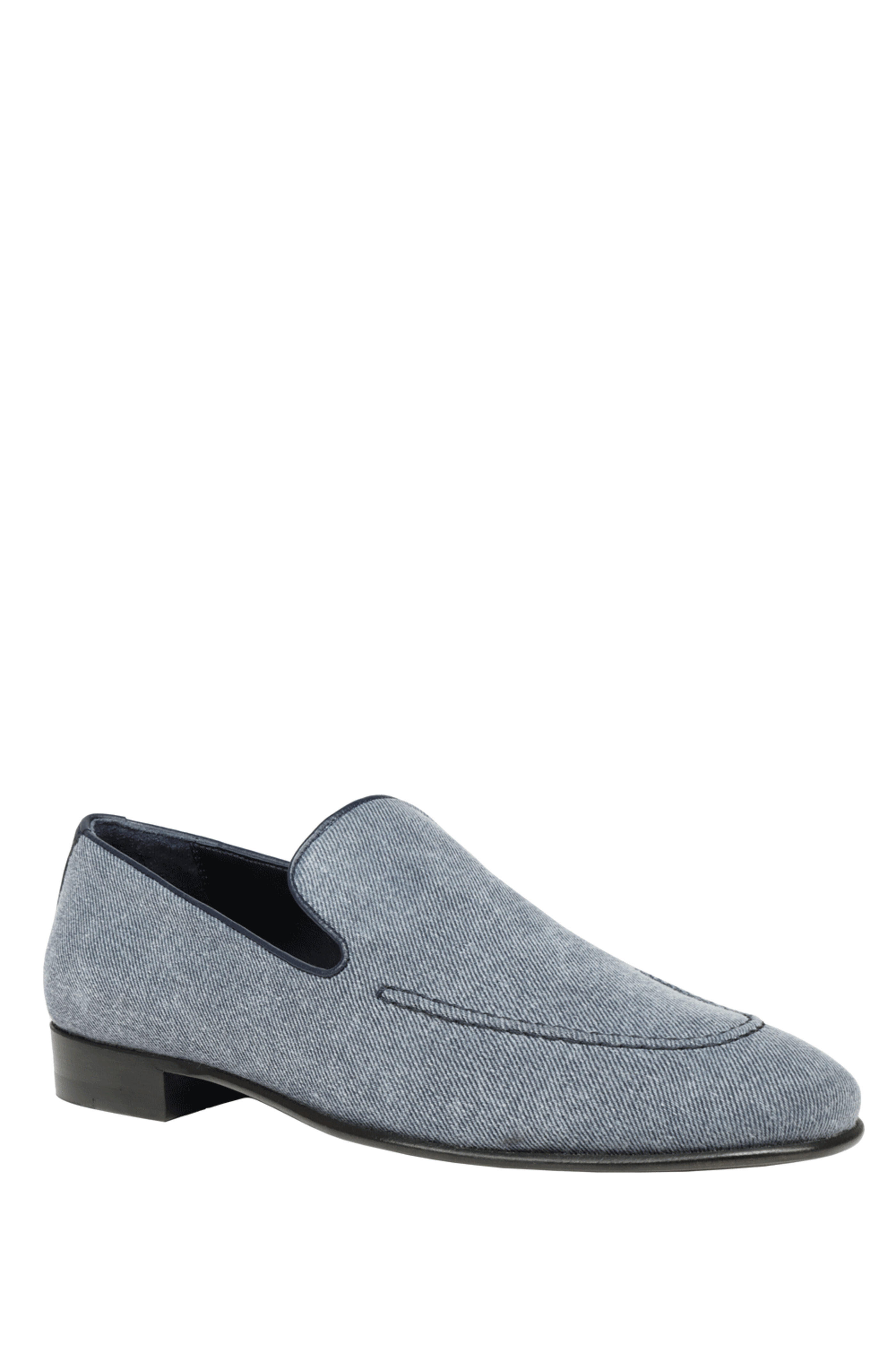 Manolo Blahnik - Truro Loafer in Denim
