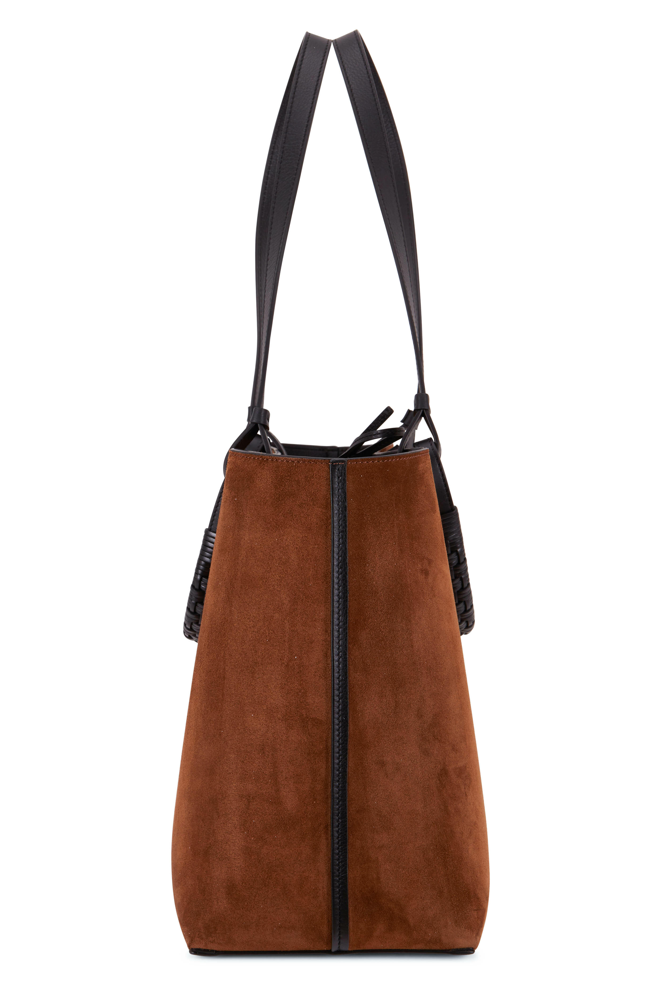 Loewe - Anagram Cacao Suede Tote Bag