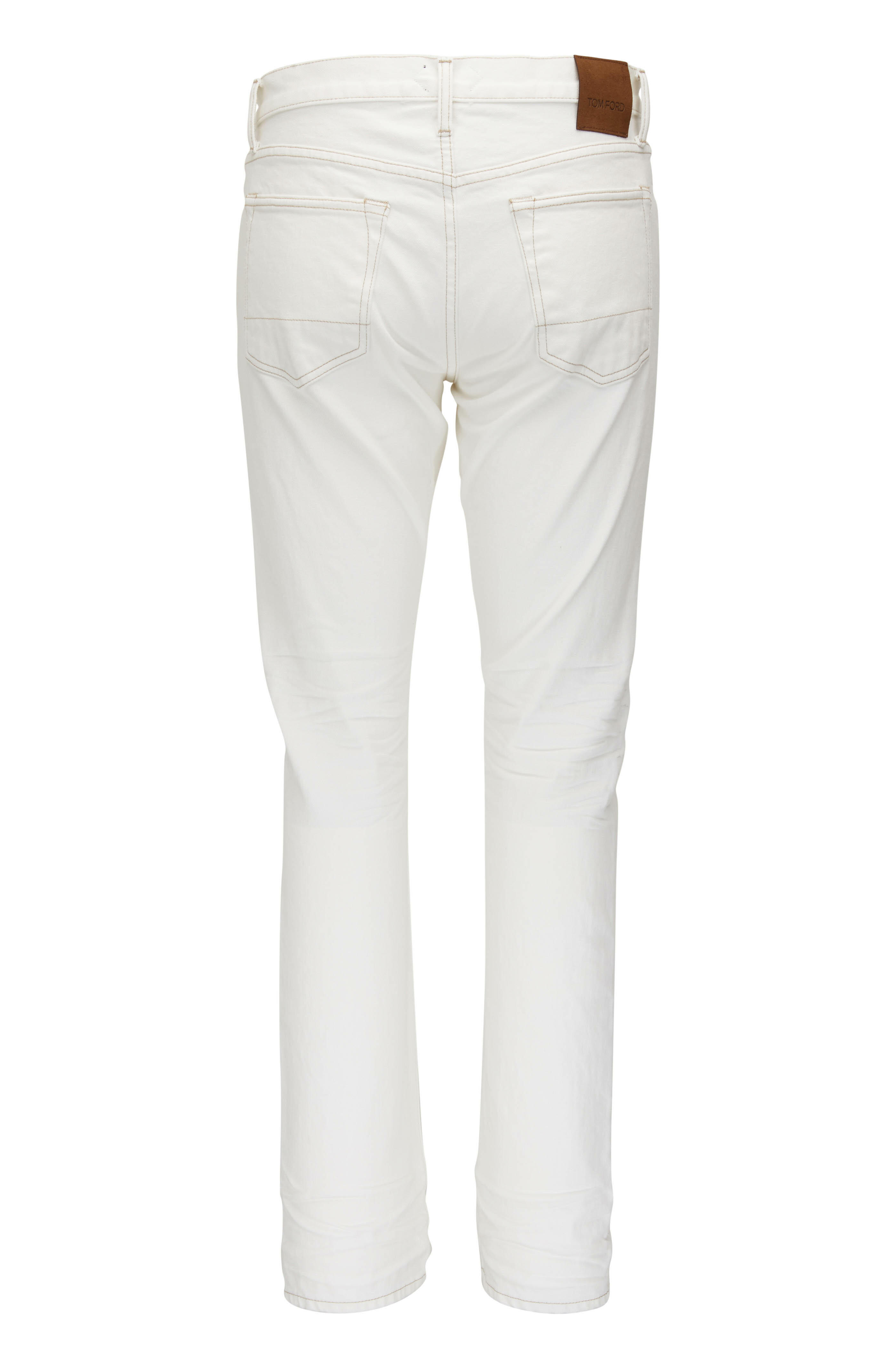 Tom Ford - Stone Comfort Denim Slim Fit Jean | Mitchell Stores