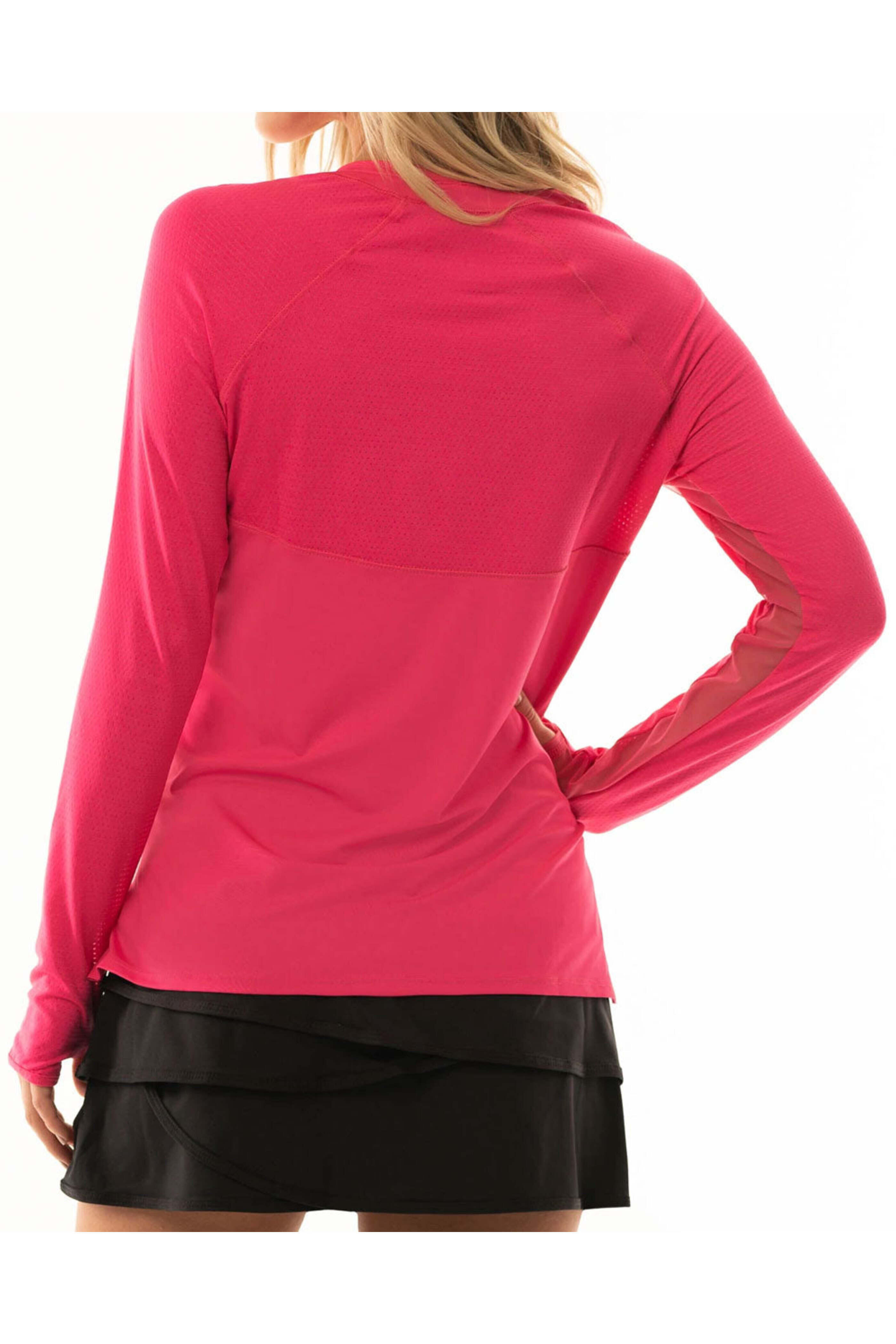Singer Capital Portfolio - Shocking Pink High Low Long Sleeve