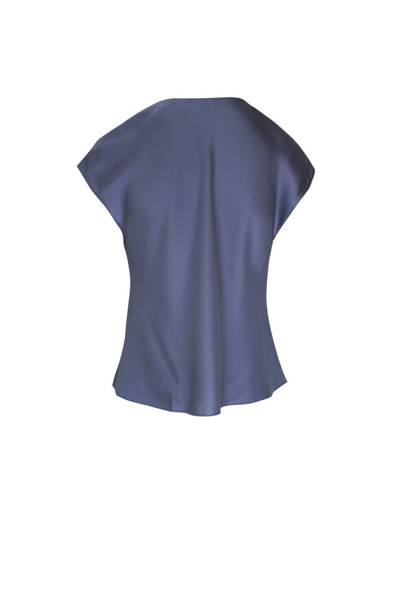 Vince - Iris Silk Cowl-Neck Blouse