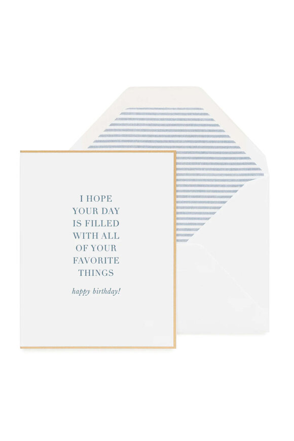 Sugar Paper Your Favorite Things Card