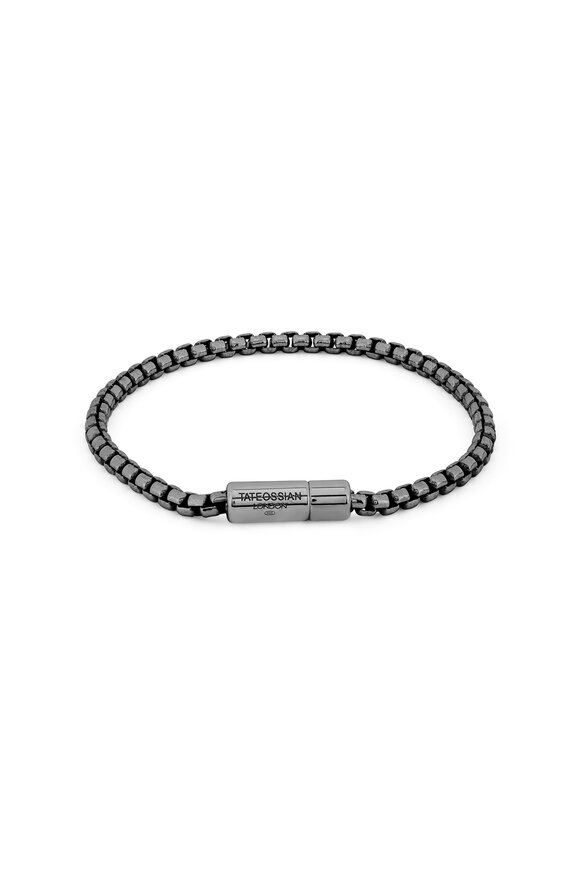 Tateossian - Black Plated Bracelet