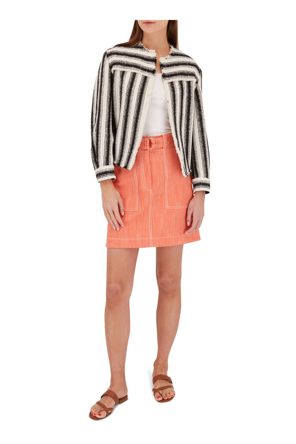 Akris Punto - Off-White Square Neck Top