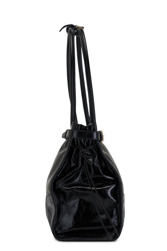 Prada - Medium Black Soft Leather Handbag