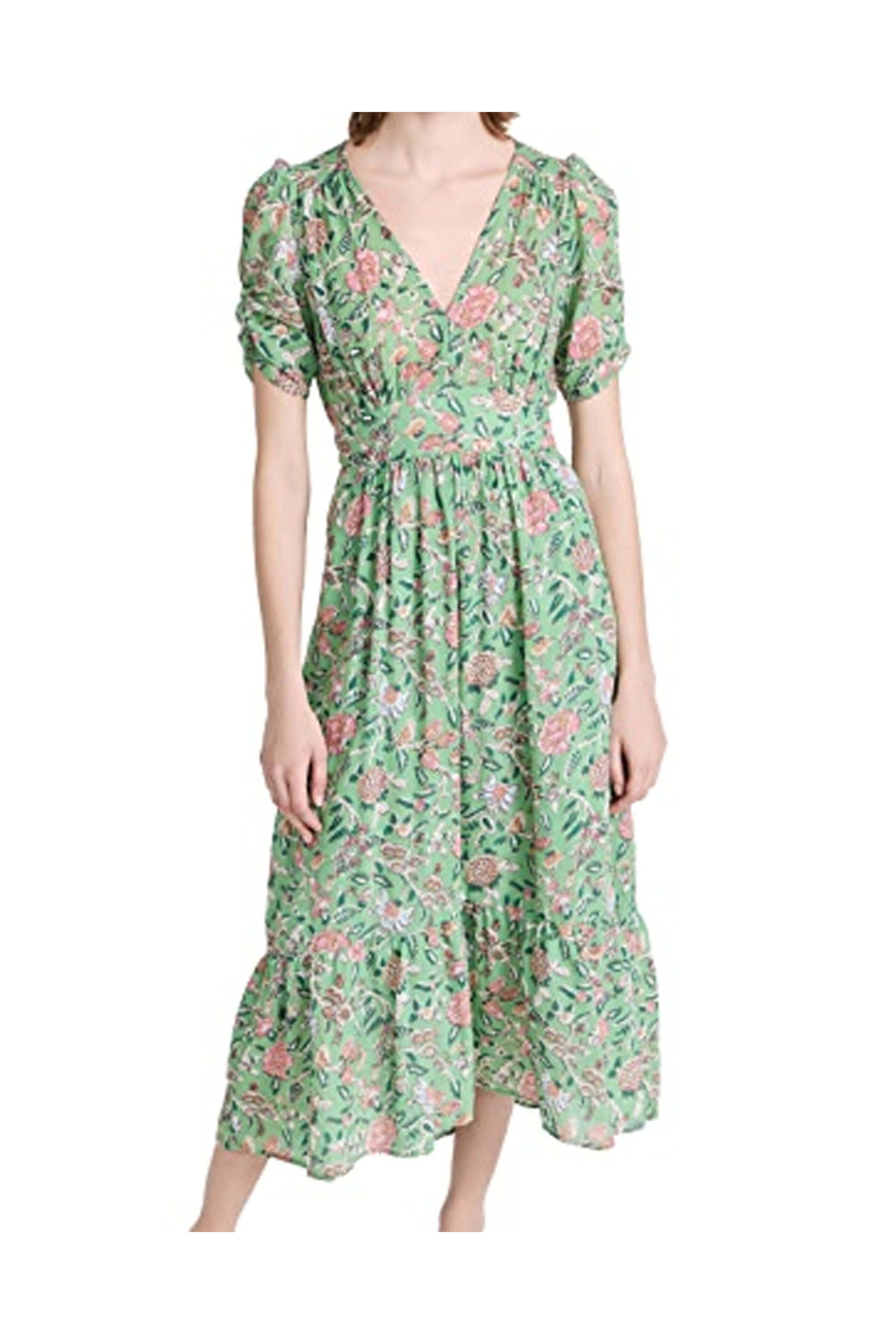 Xirena - Green Jade Camelia Dress
