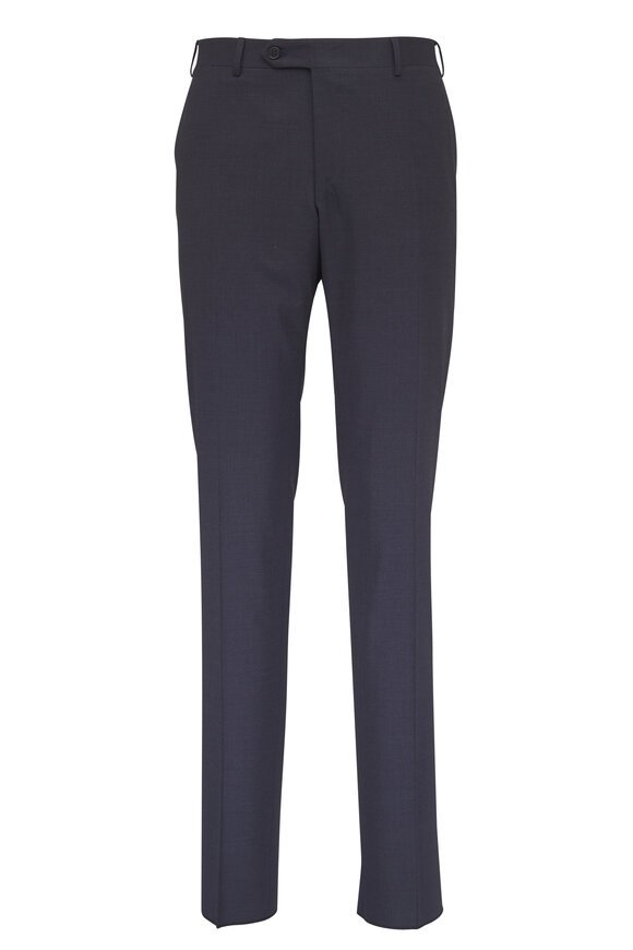 Canali Navy Blue Dress Pant - view 1
