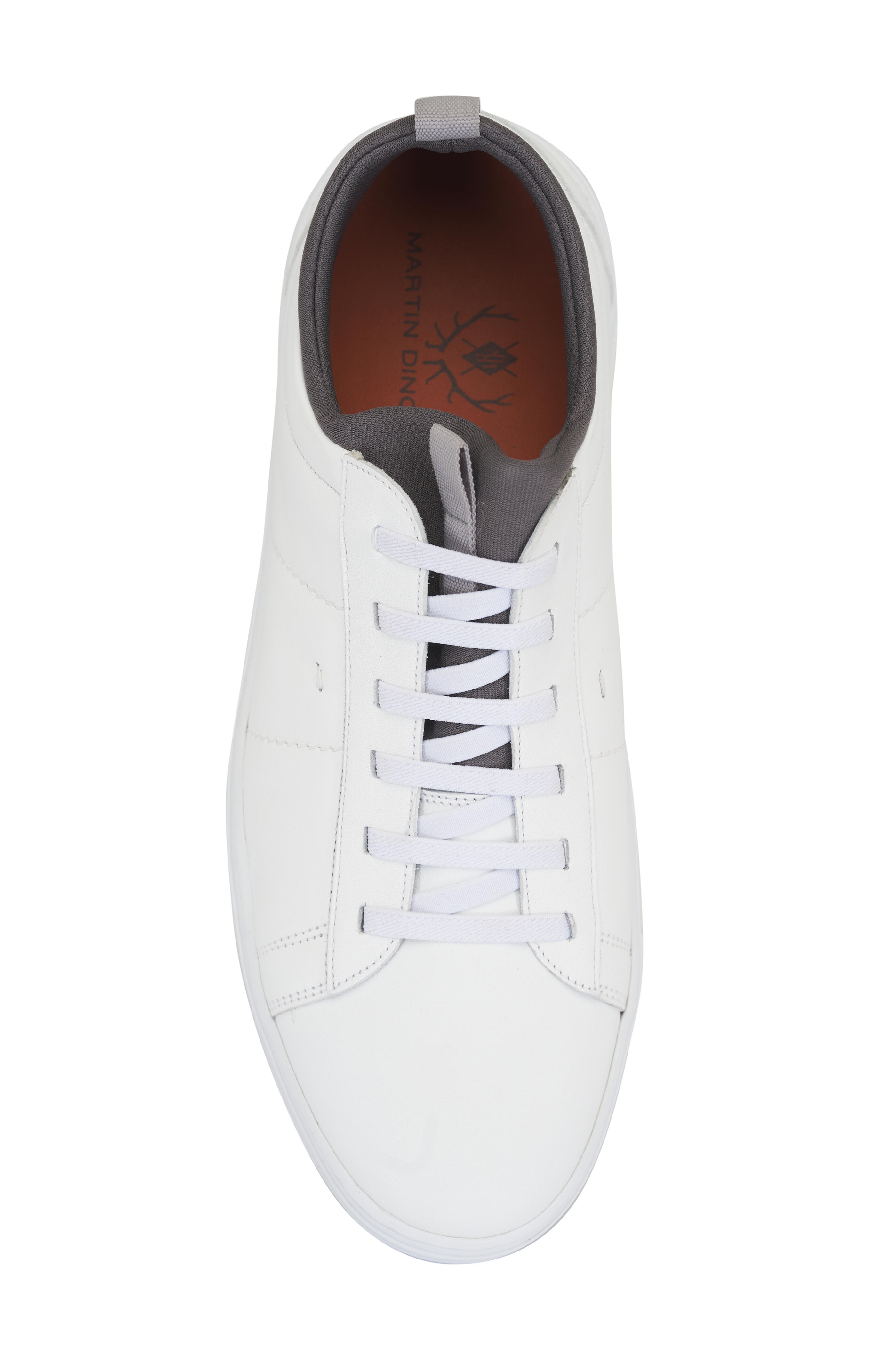 Martin Dingman - Cameron White Leather Sneaker