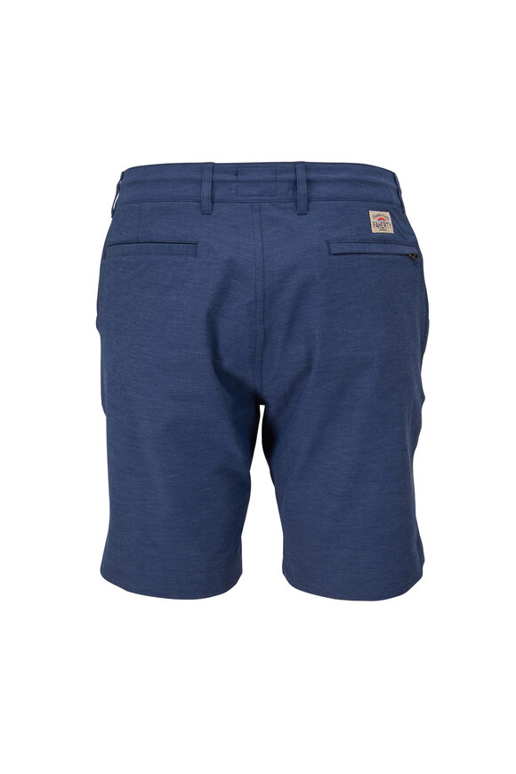 Faherty Brand - All Day™ Navy Belt Loop Shorts