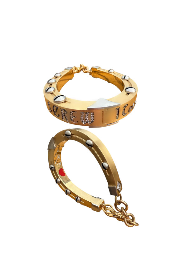 Circa 1700 Love & Luck Horseshoe Cuff