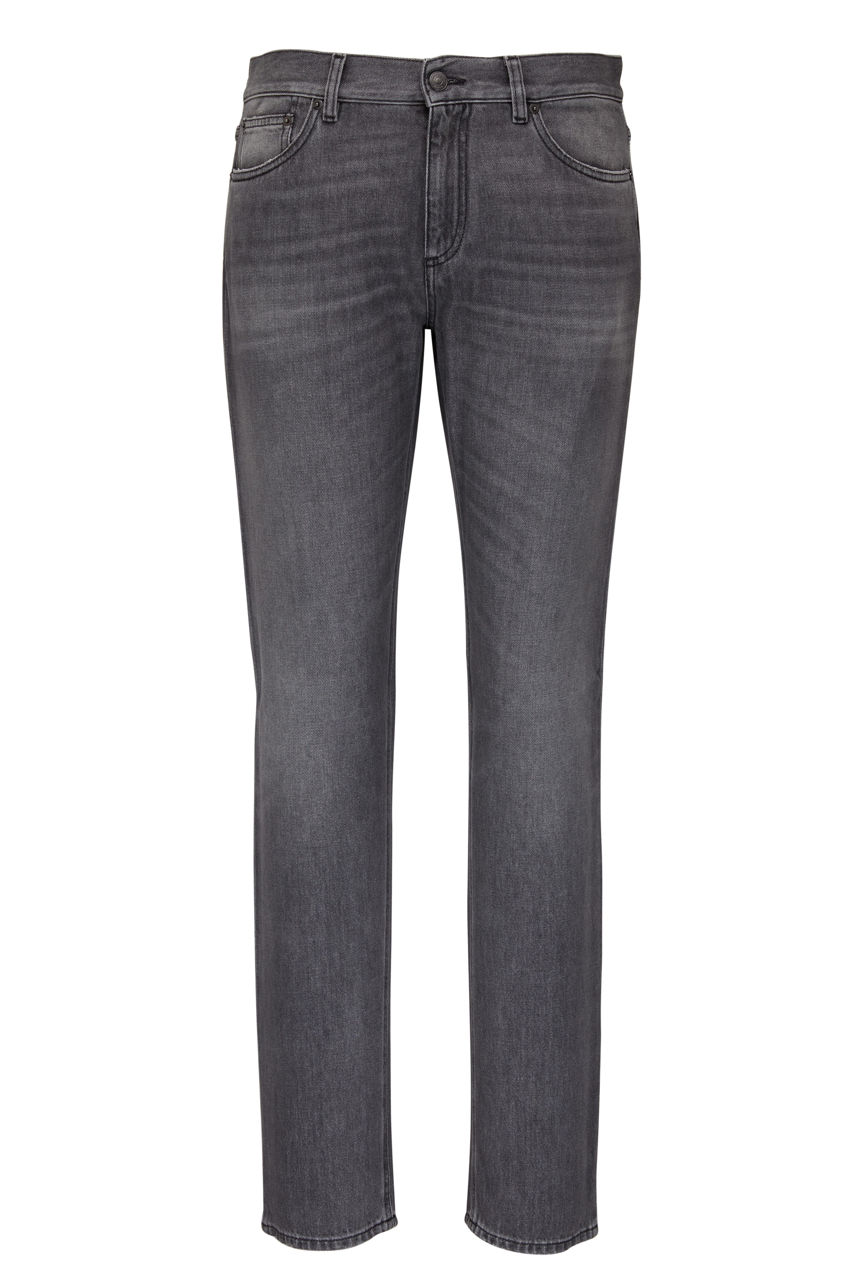 Zegna Gray Five Pocket Jean Mitchell Stores