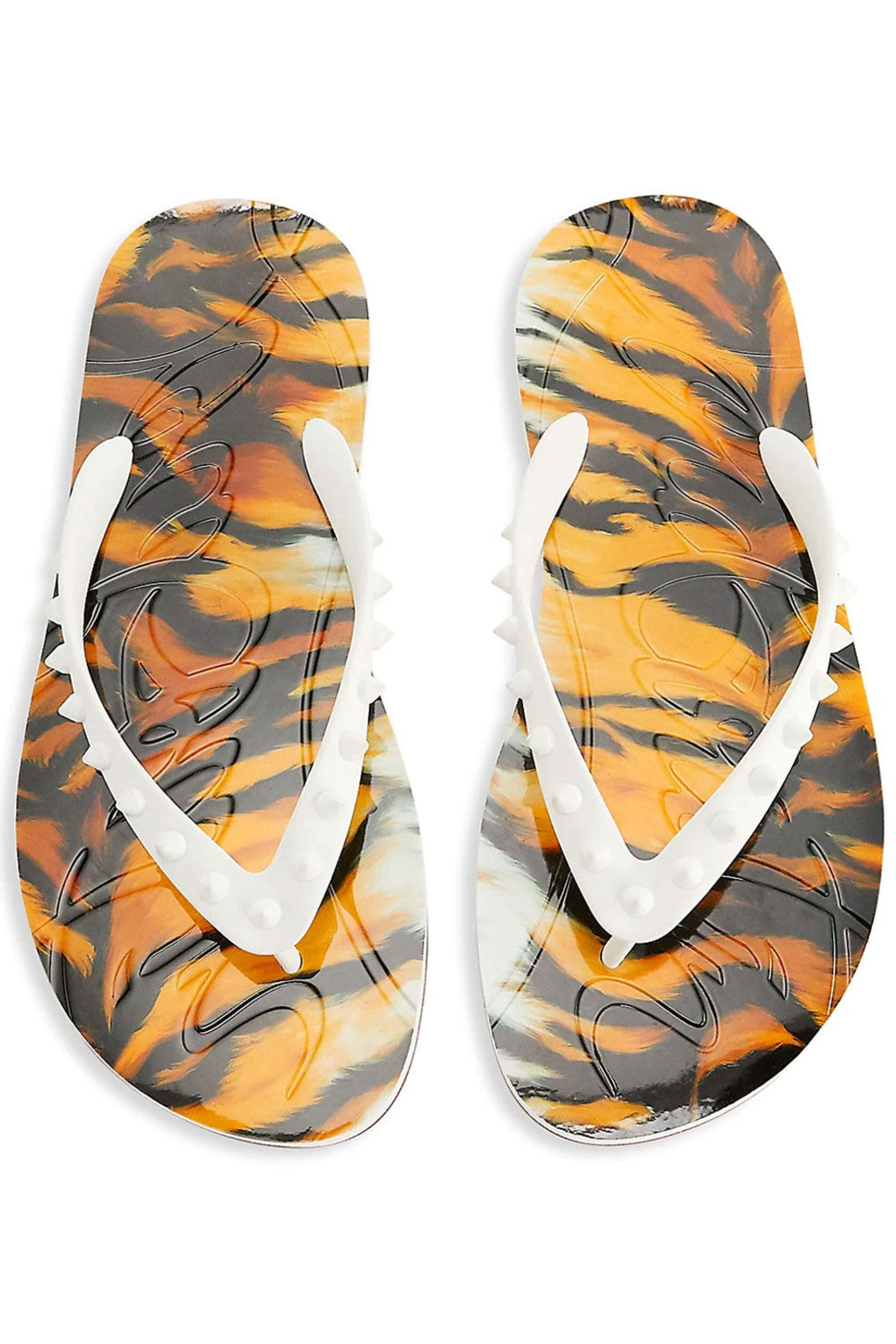 Christian Louboutin - Tiger Loubi Flip Donna Flat Sandals