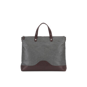 Ghurka - Portfolio No. 251 Slate Tech Fabric Briefcase