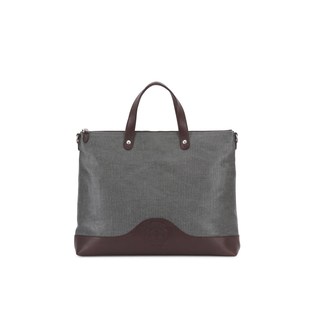 Ghurka - Portfolio No. 251 Slate Tech Fabric Briefcase