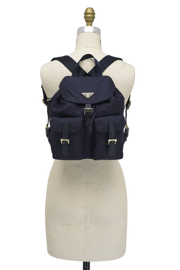 Prada - Re-Edition 1978 Small Re-Nylon Navy Backpack