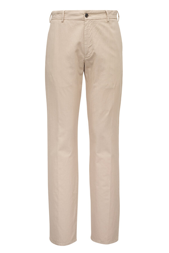 Peter Millar Somerset Sand Flat Front Pant - view 1