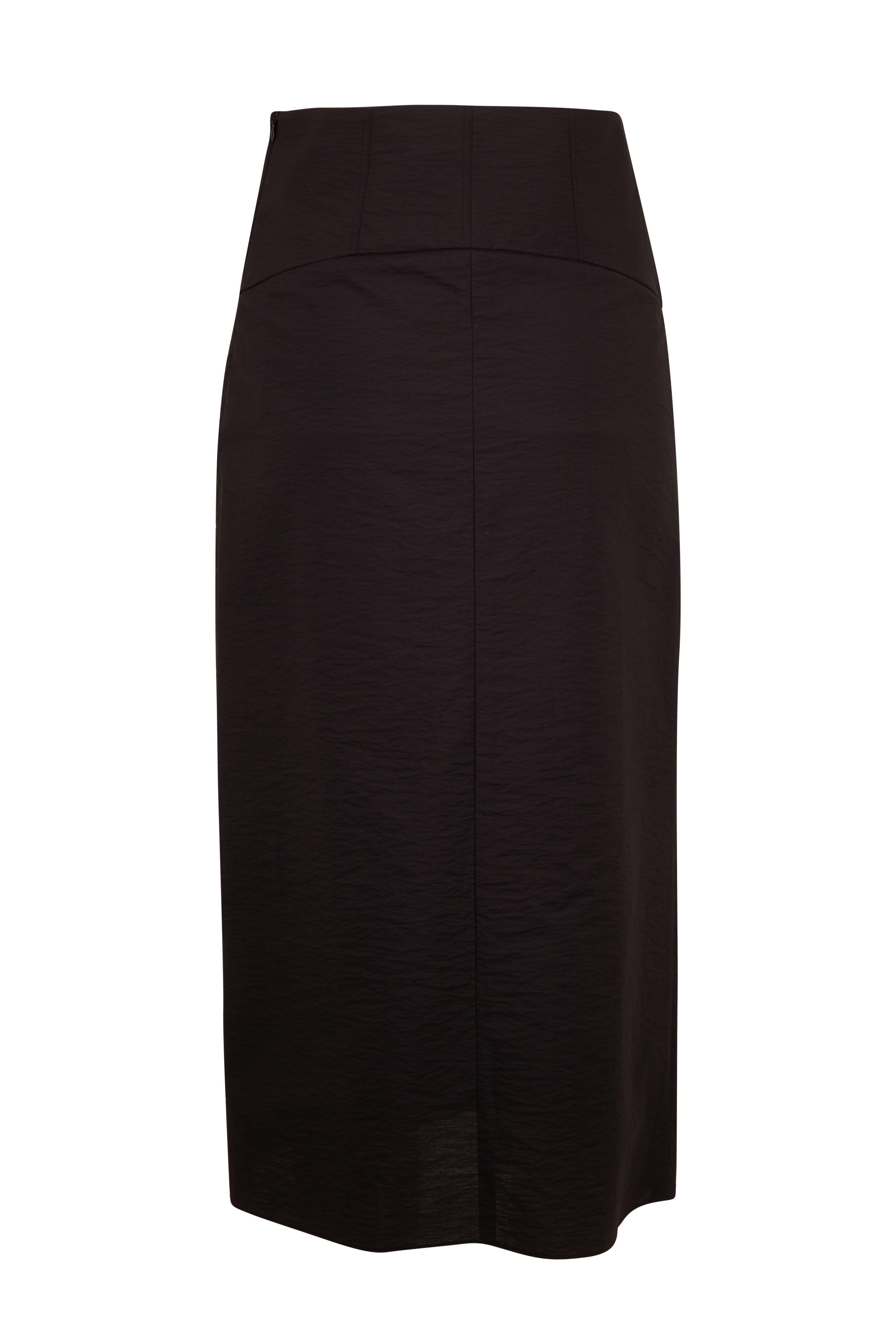 スカート BRUNELLO CUCINELLI Brunello Cucinelli Skirts Black Brunello Cucinelli - Exclusively Ours! Black Cotton Layered