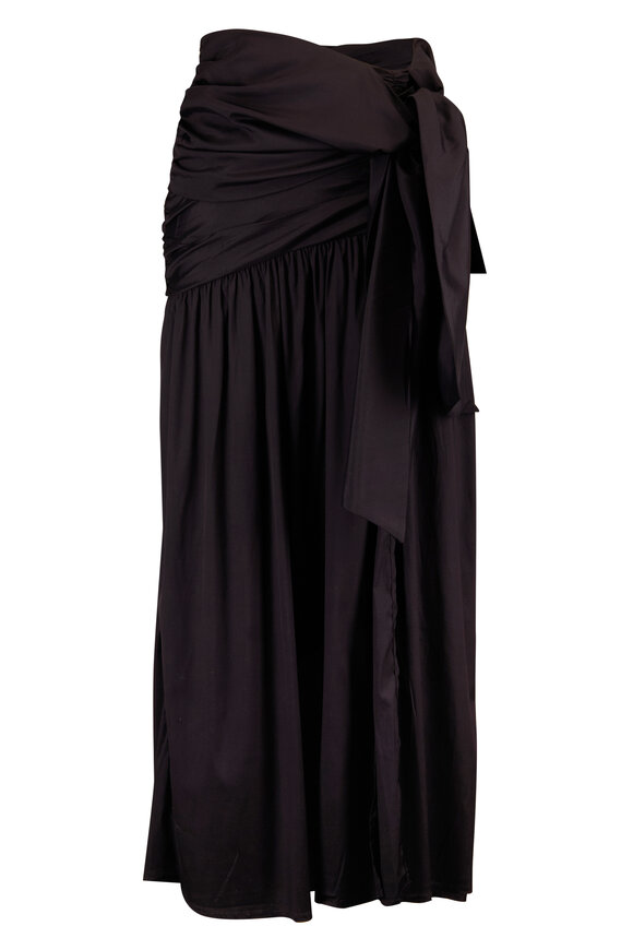 Vix Paula Hermanny Zoe Black Maxi Skirt - view 1
