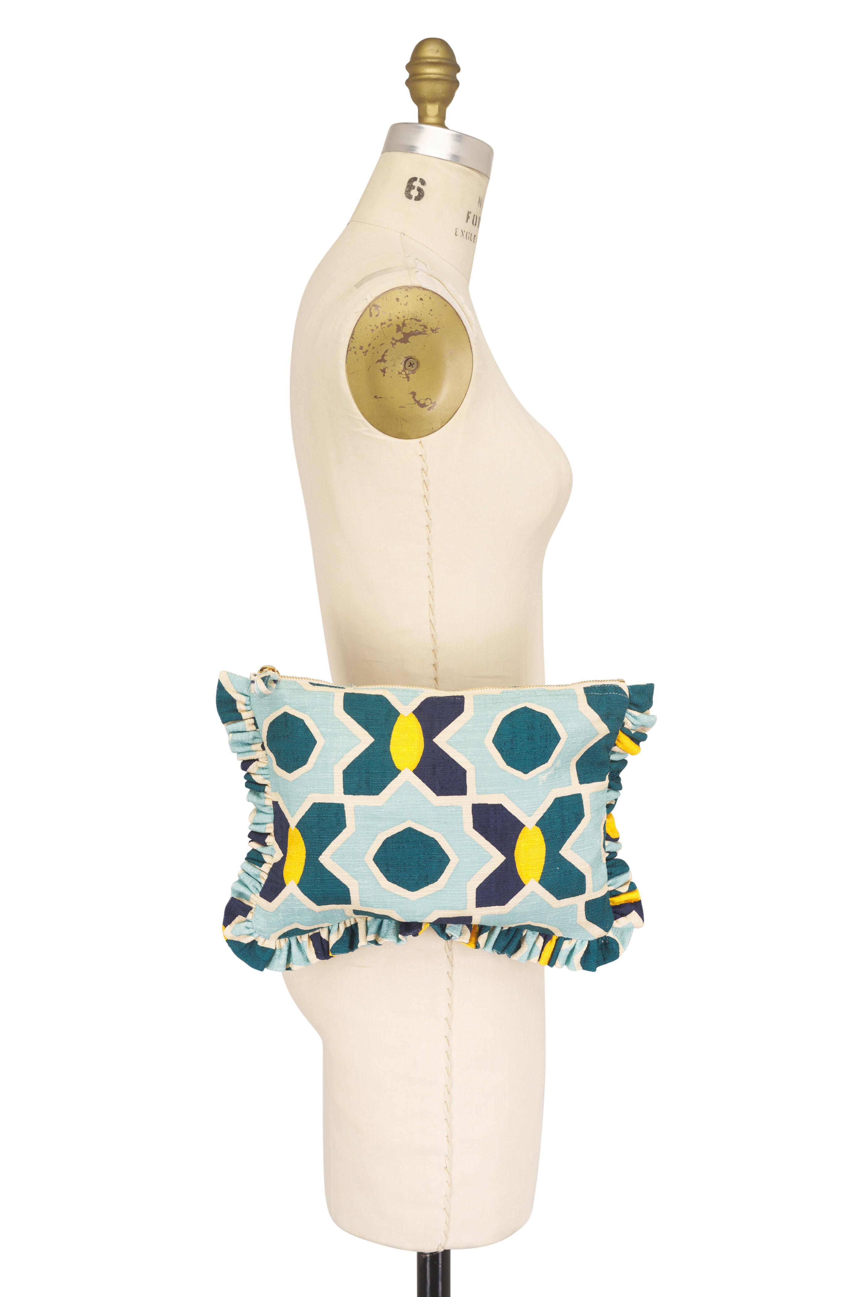 La DoubleJ - Tangle Light Blue Hand Pochette - view 5