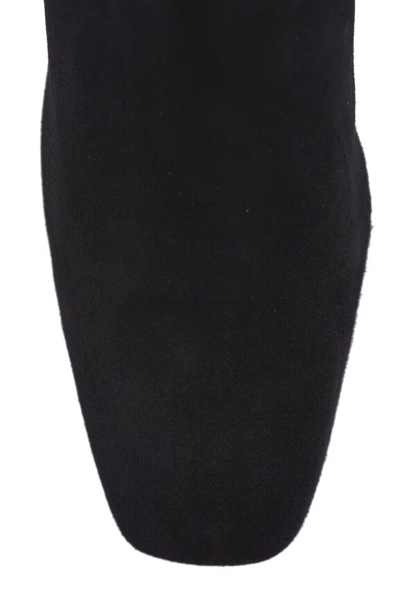 Aquatalia Stassi Black Suede Boot, 40mm - view 4