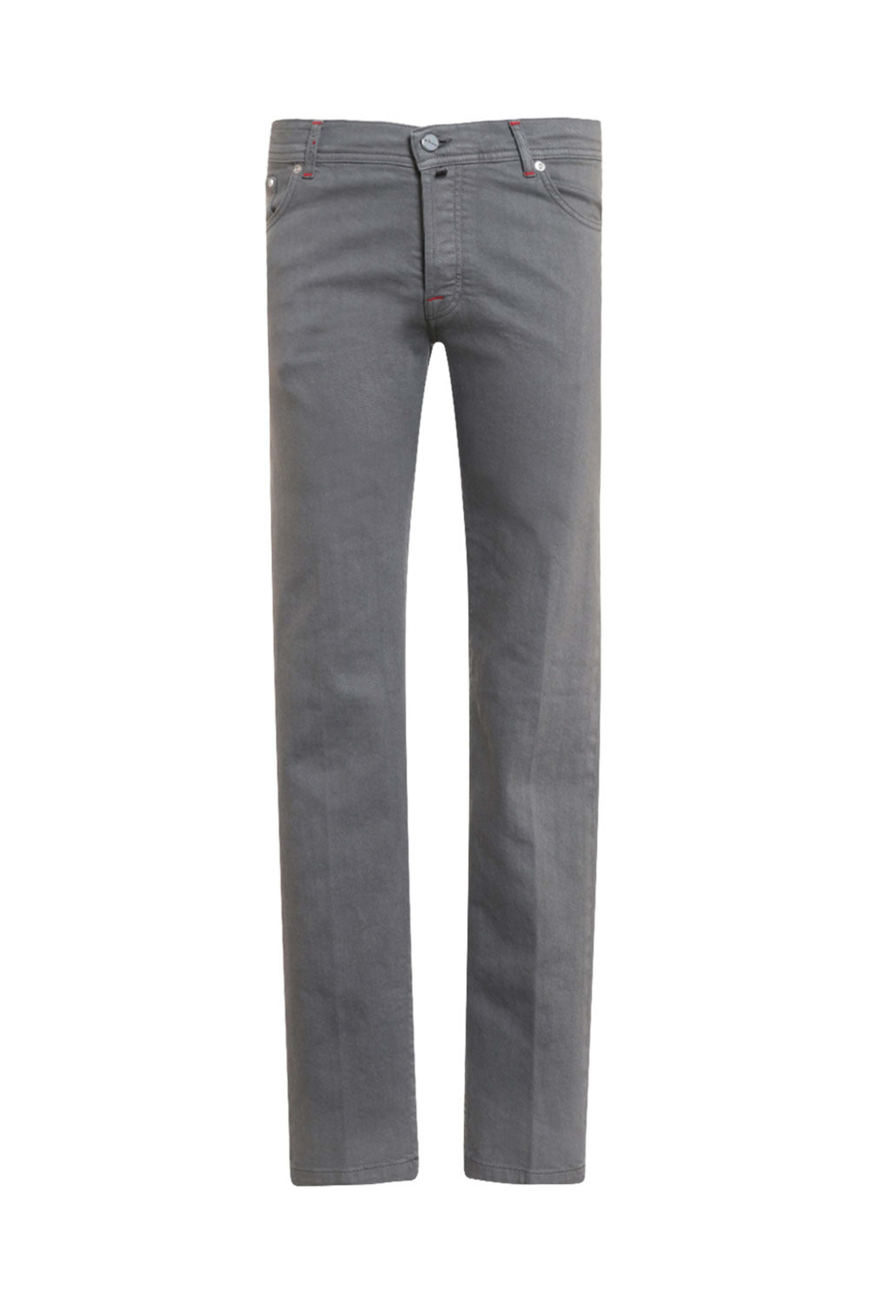 Kiton - Slim Fit Denim in Gray