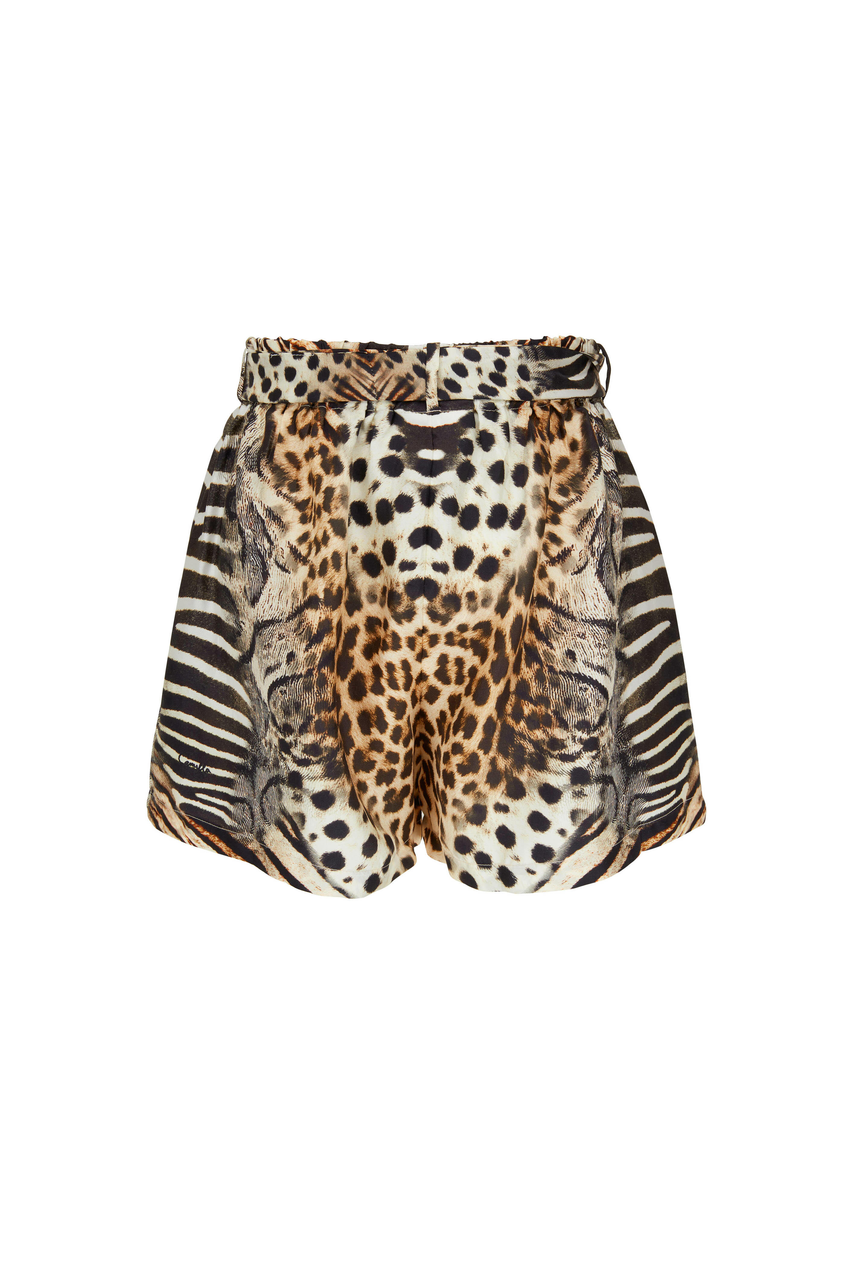 Camilla - For The Love Of Leo Belted Tuck Front Shorts