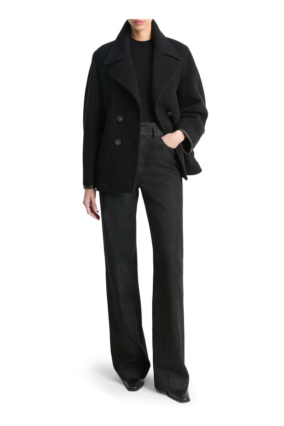 Vince - Lofty Black Belted Jacket