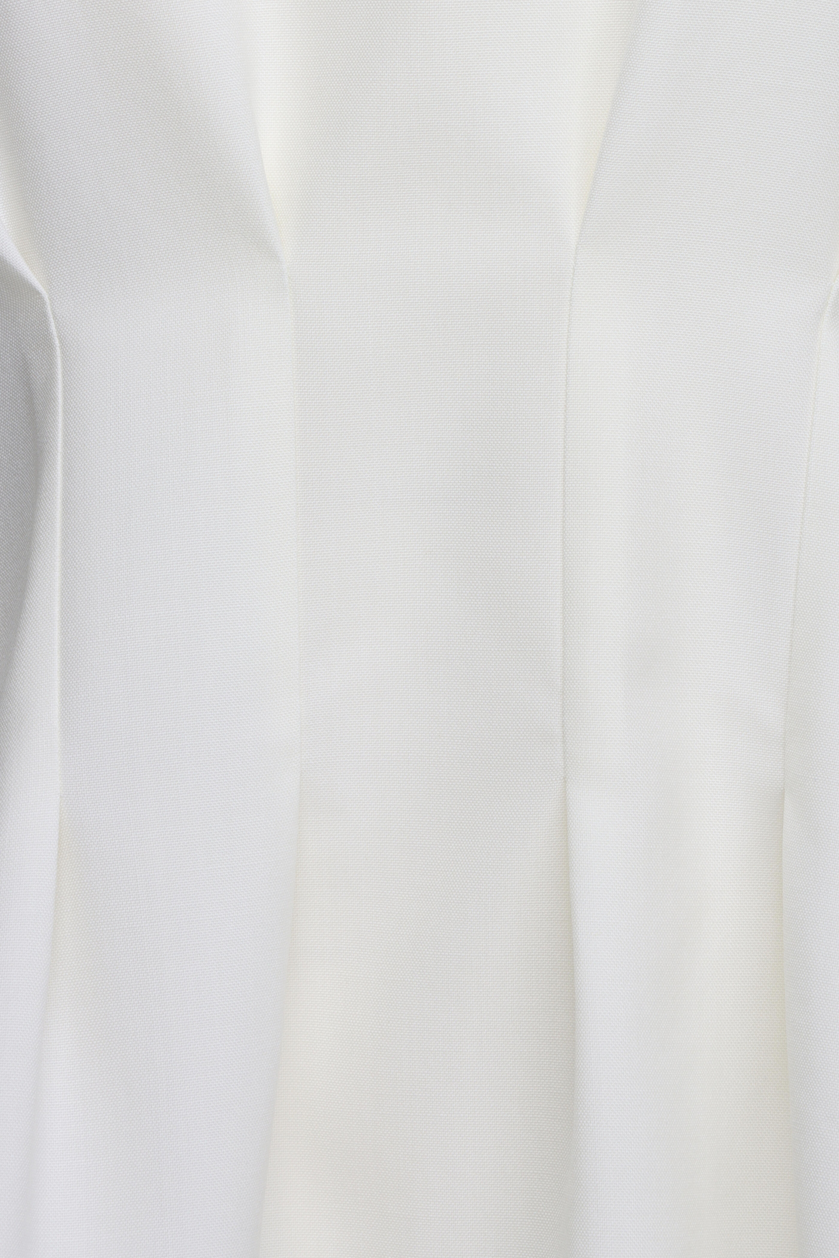 Rohe Frames - Sculptural Off White Pintuck Waist Top