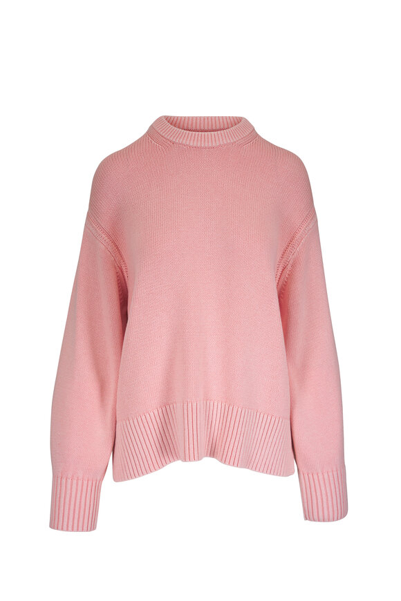 Guest in Residence Sunwash Light Pink Cozy Crewneck Sweater - view 1