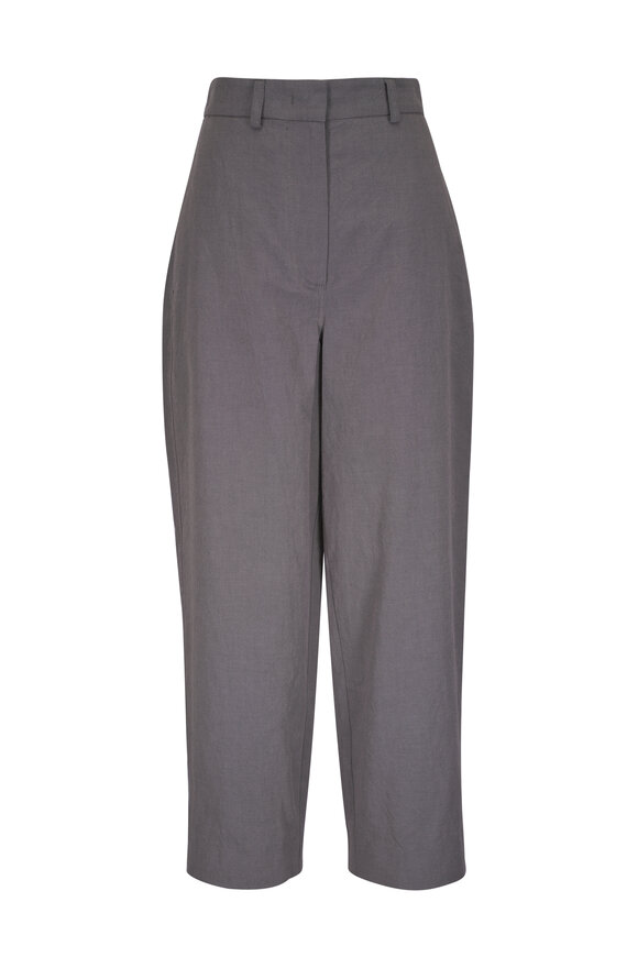 Odeeh Oxford Dark Gray Cropped Pant