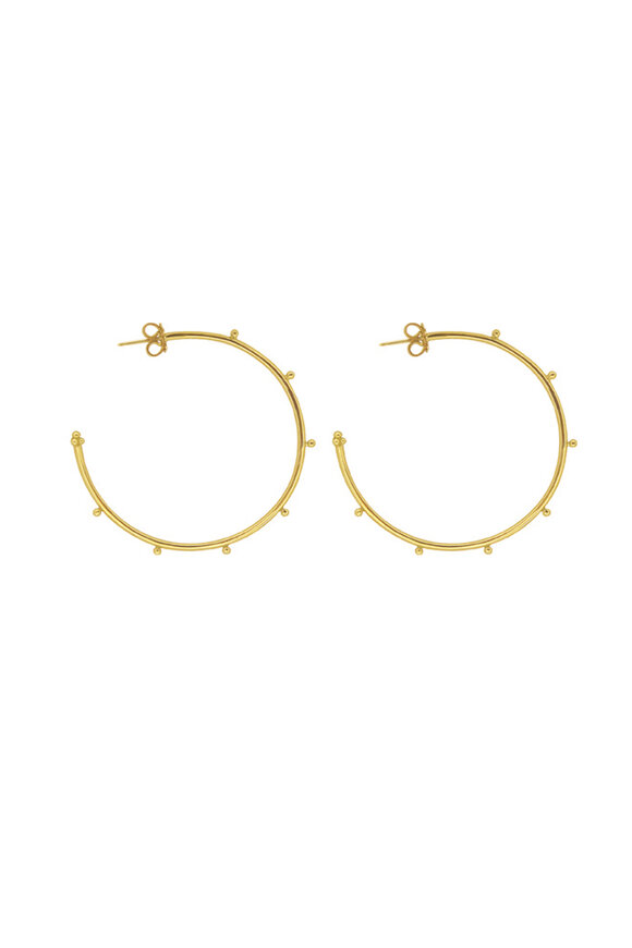 Temple St. Clair - 18K Yellow Gold Hoops