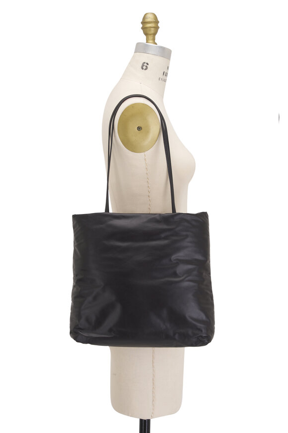 The Row - Pim Dark Brown PLD Leather Tote