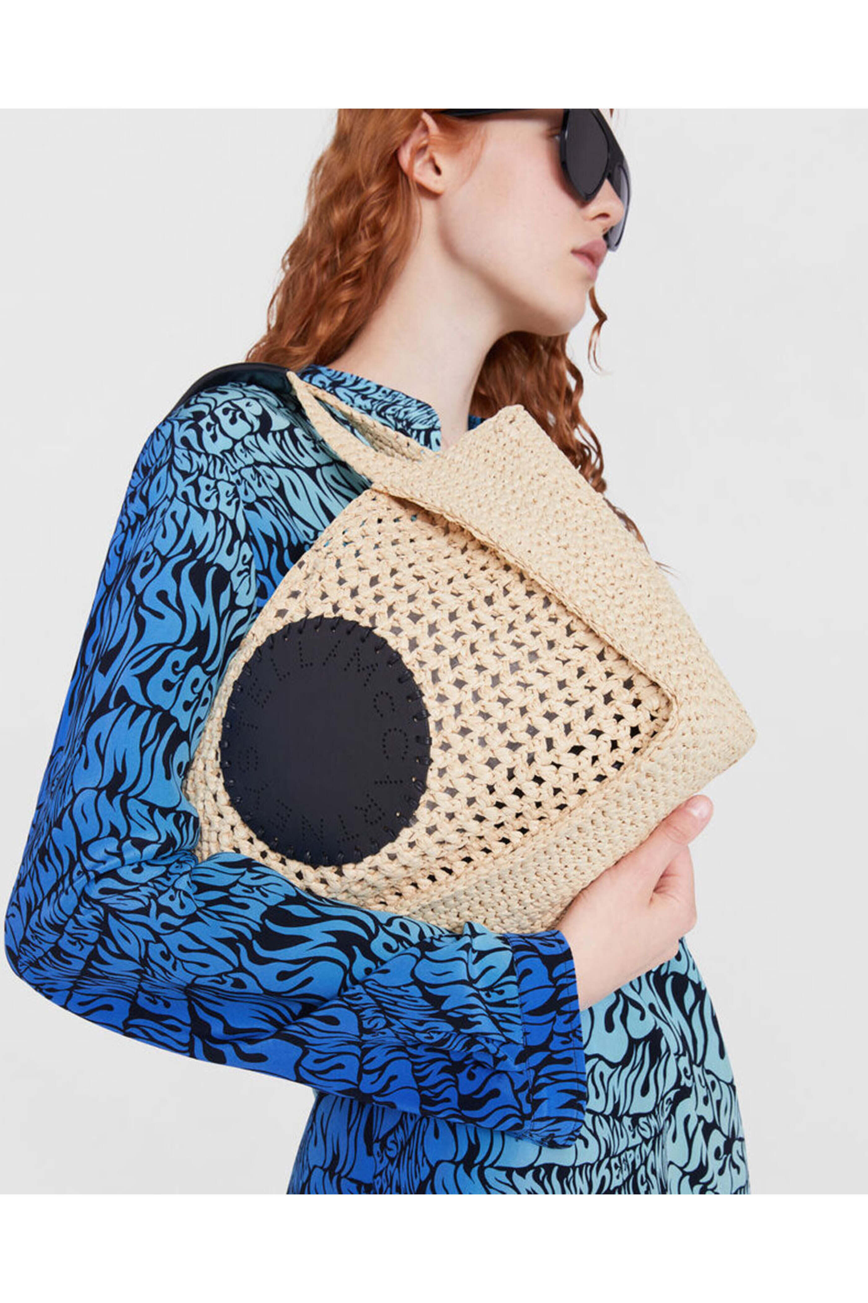 【Stella McCartney】Crossbody Bag Eco Abaca ★関税送料込み Stella Mccartney Eco Abaca Basket Crossbody Bag