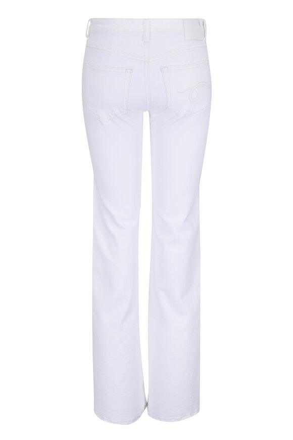 R13 Boy Flare Aerin White Stretch Jean - view 3