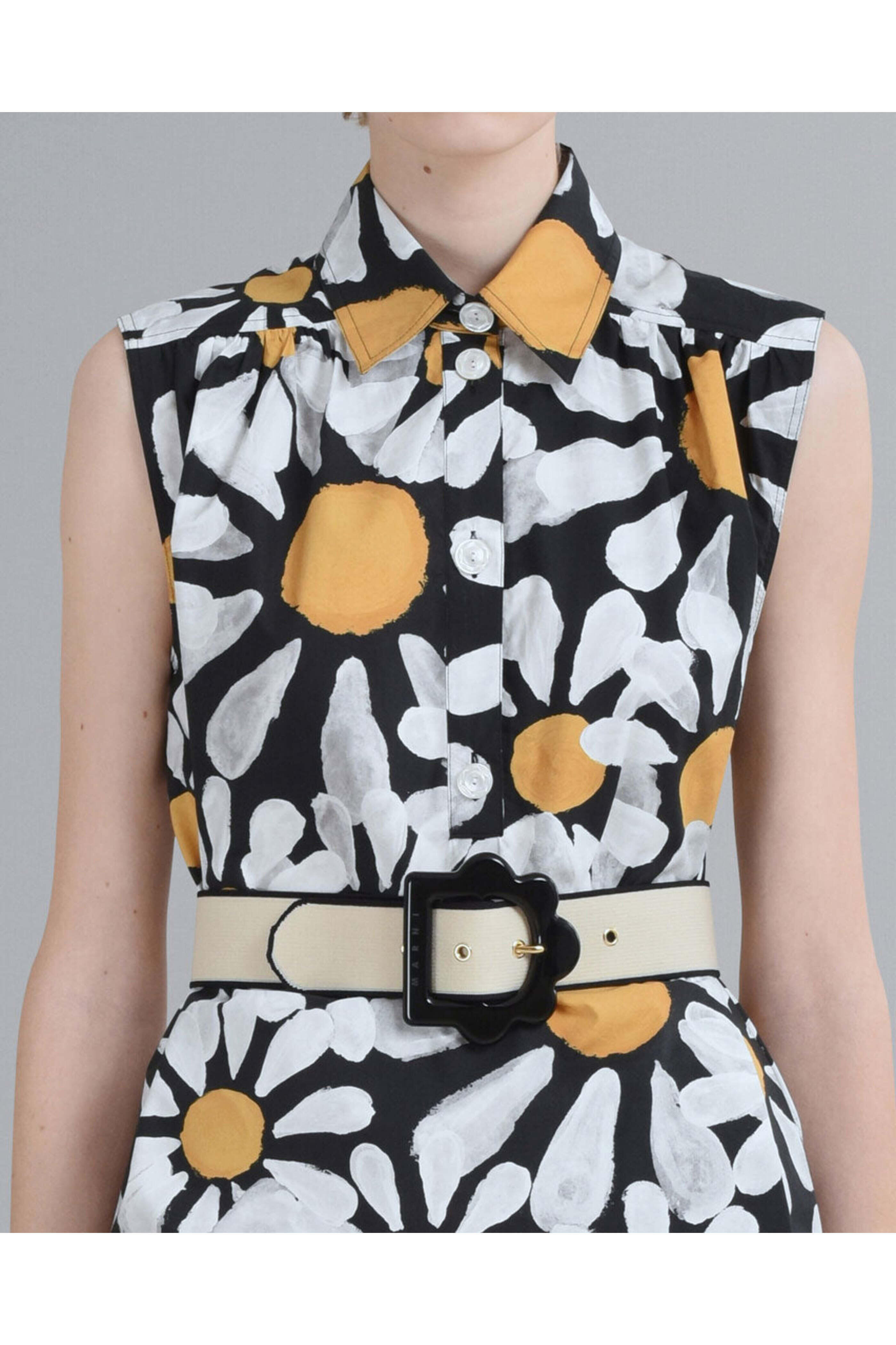 【送料&関税込】Marni Daisy Garden Print Jersey T-shirt Daisy Garden プリント ジャージーコットンTシャツ | Marni