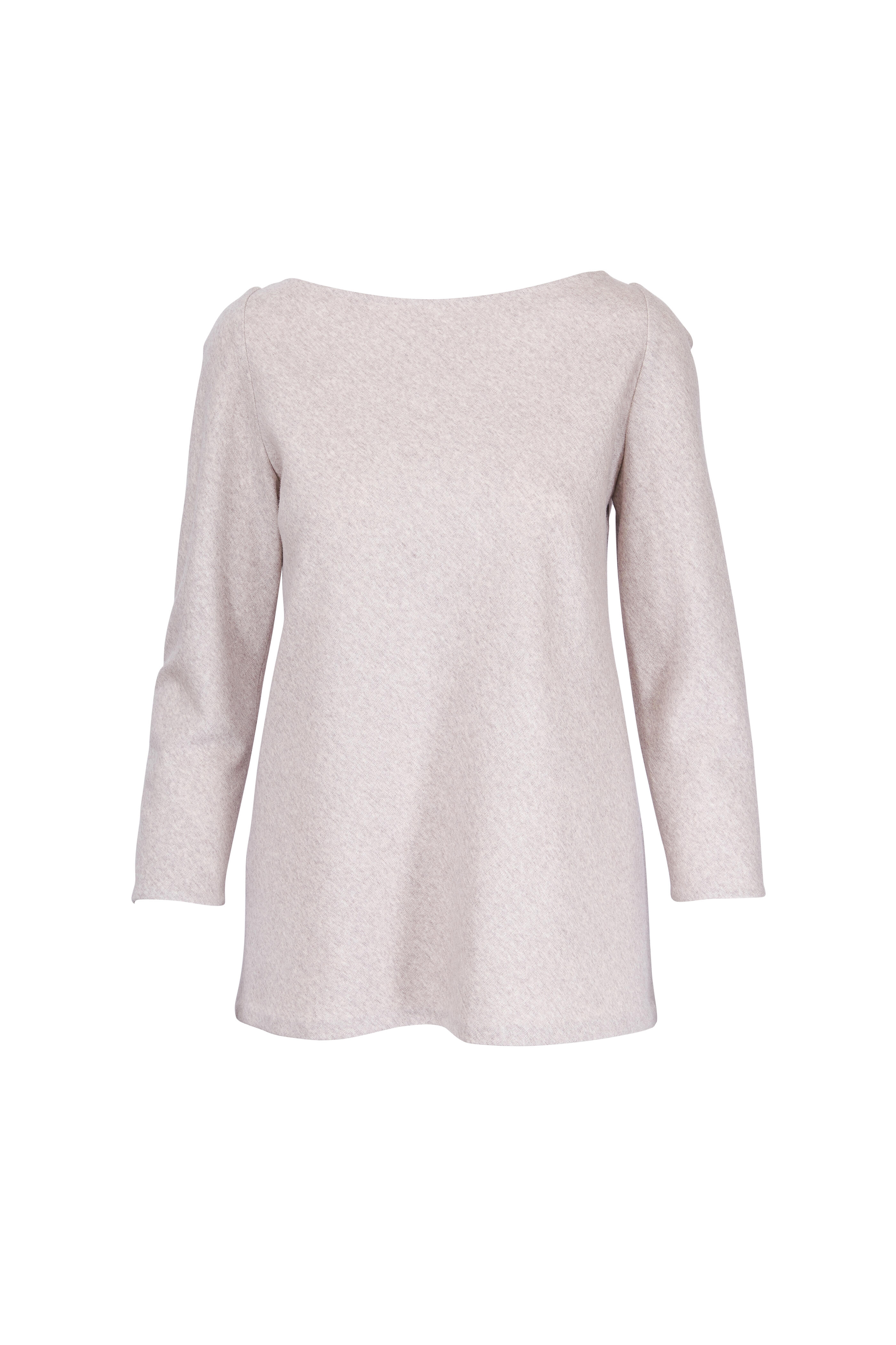 Peter Cohen - Oat Wool Boatneck Tunic | Mitchell Stores