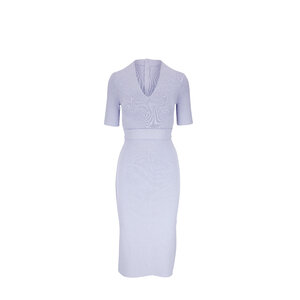 scanlan theodore purple dress Scanlan Theodore Lilac Parachute Dress, dry cleaned