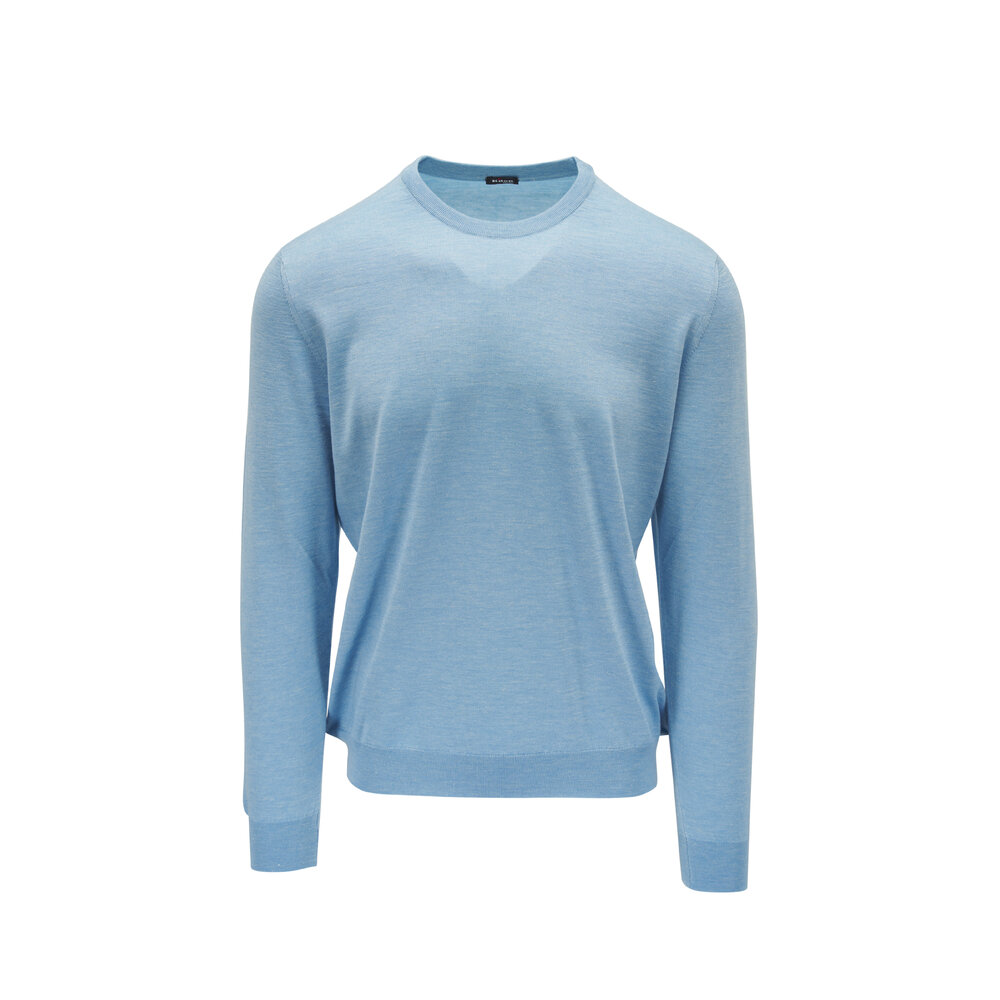 Kiton Light Blue Pochette