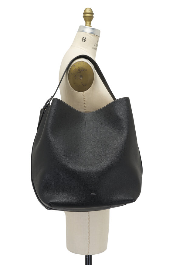 Totême - Large Belted Leather Tote Bag