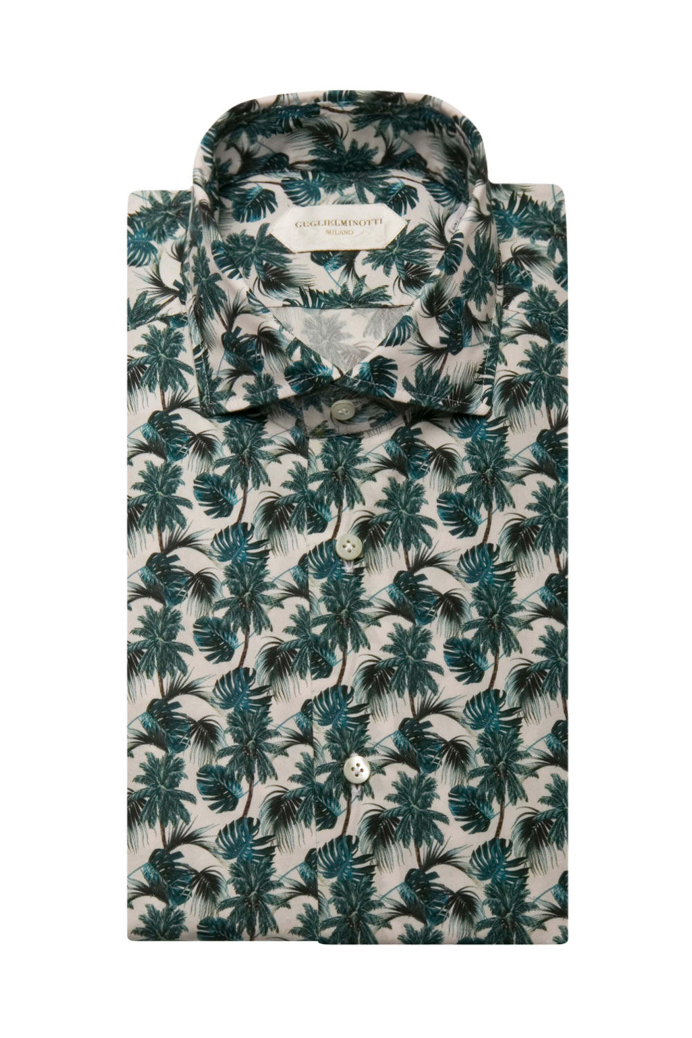 Guglielminotti - Tropical Print Dress Shirt