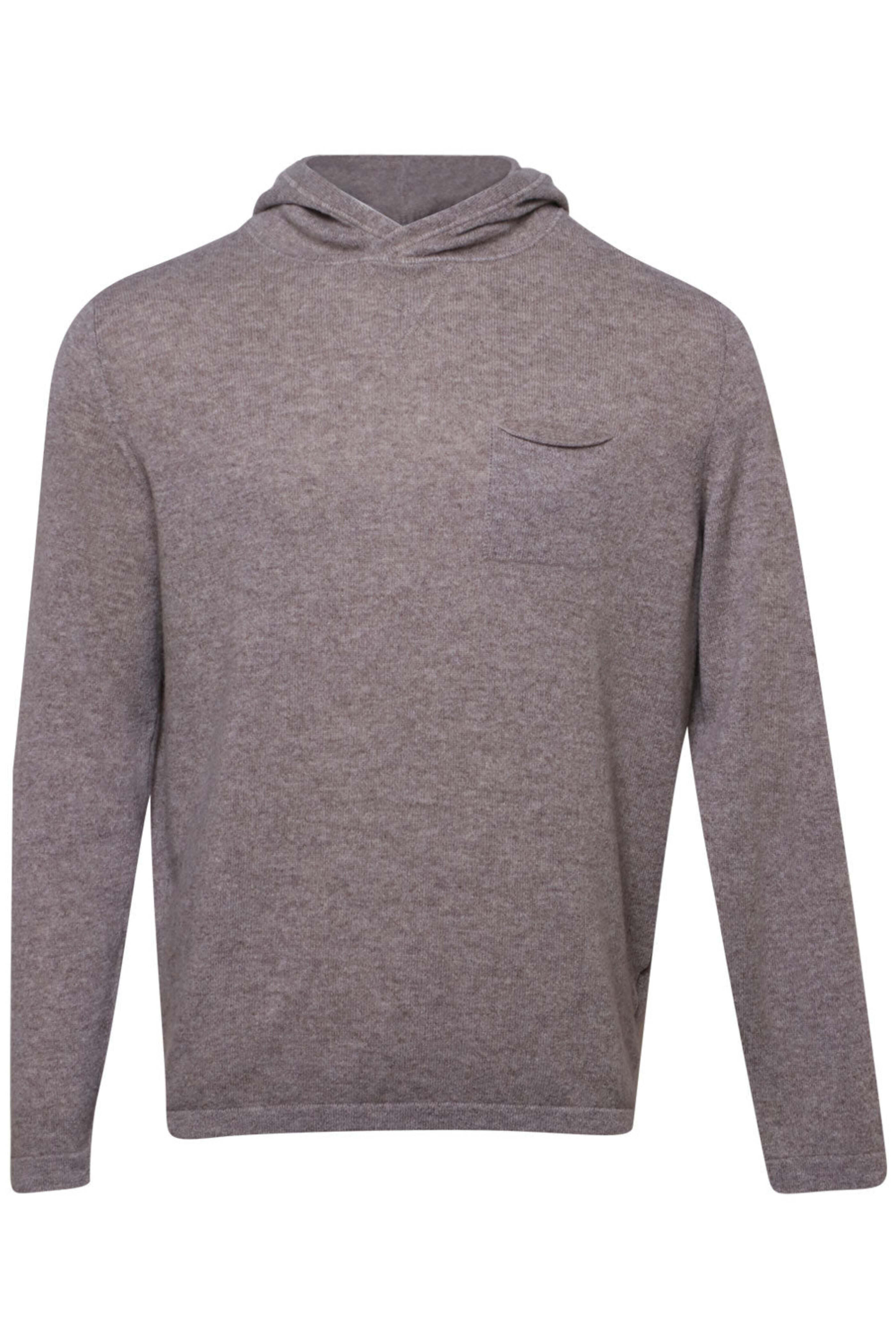 Fedeli - Oatmeal Corda Lightweight Cashmere Hoodie