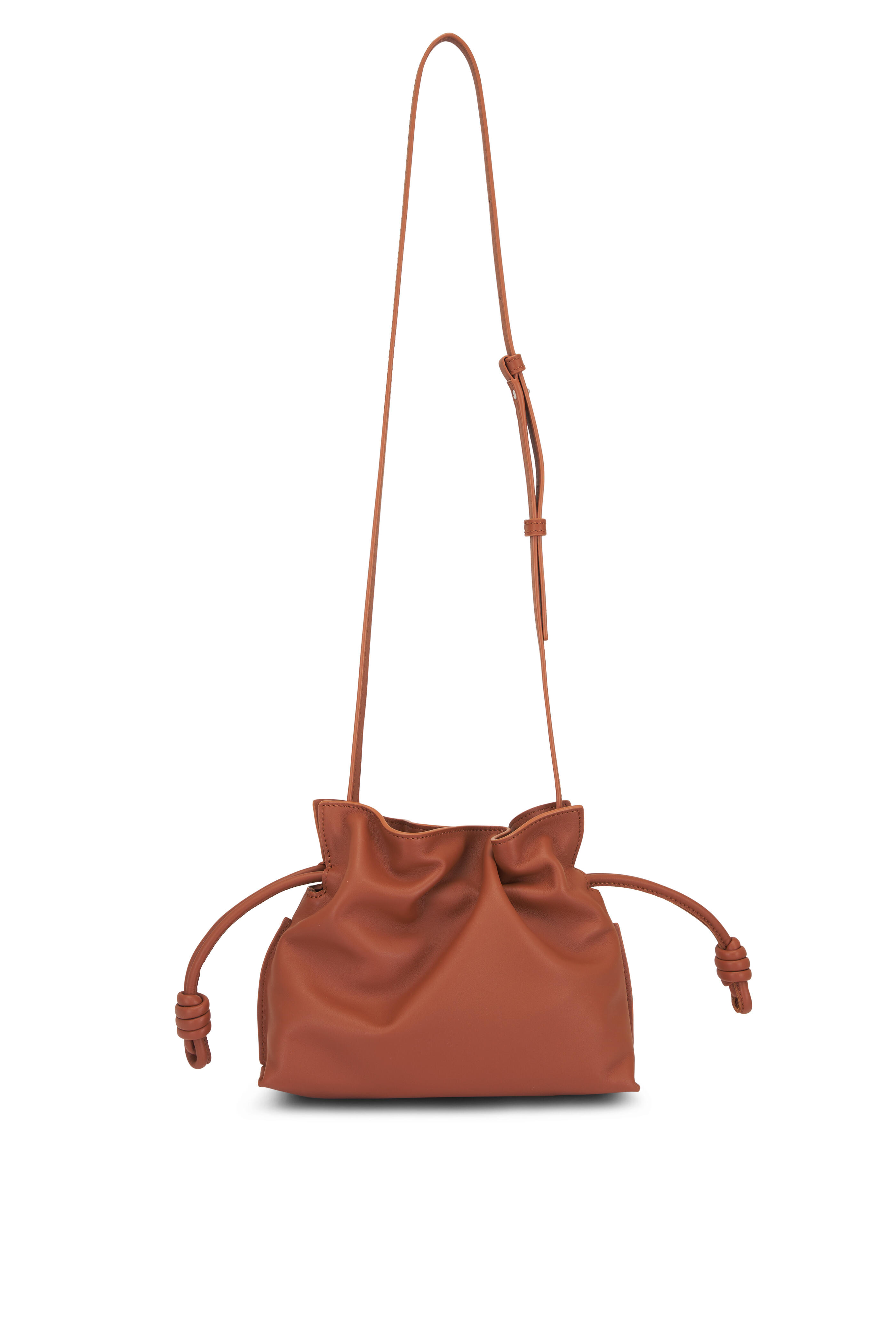 Loewe - Mini Flamenco Leather Knot Clutch