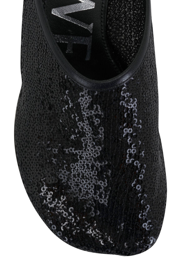 Loewe - Toy Black Sequin Mule, 45mm