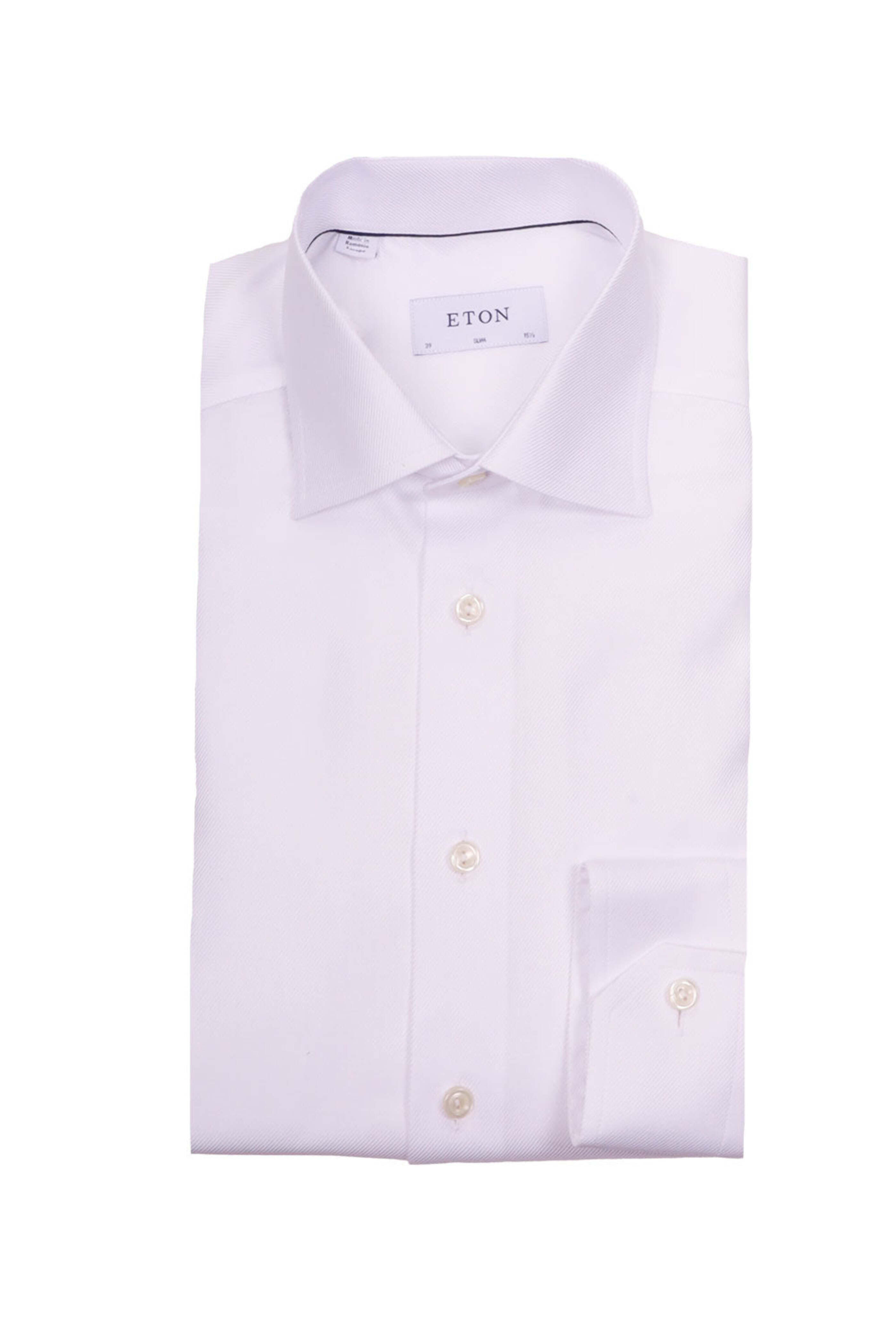 Eton - White Twill Shirt